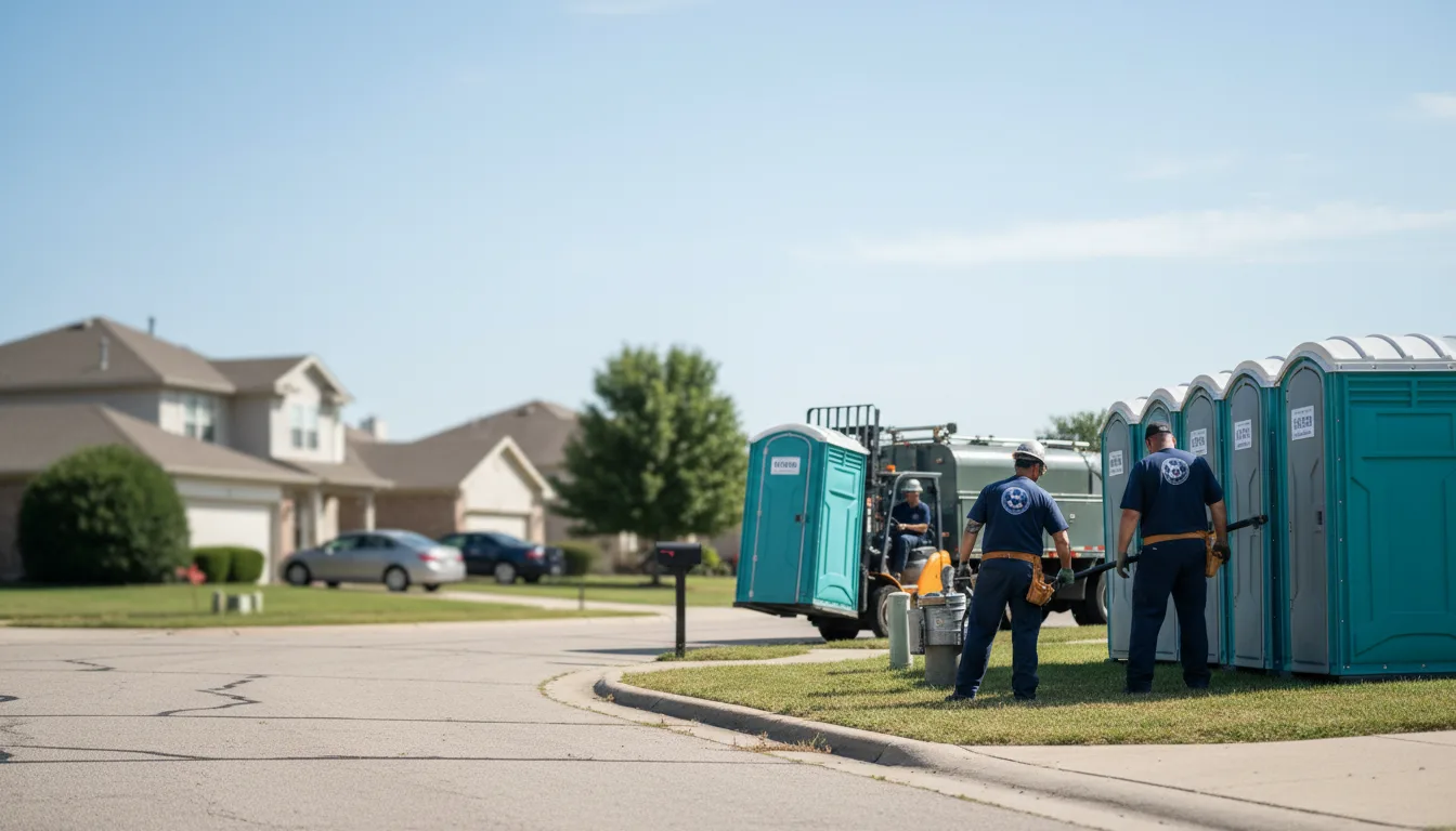 Porta Potty Rental in Stilwell, OK near me
